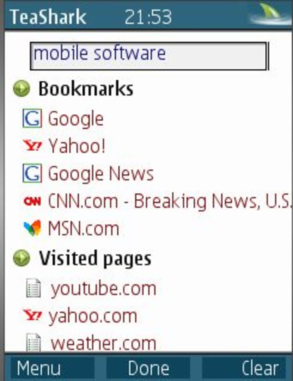 Download Teashark Browser For Java Mobile